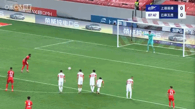 海港4-2云南，刘若钒2射1传+造点，莱昂纳多传射，唐淼凌空斩