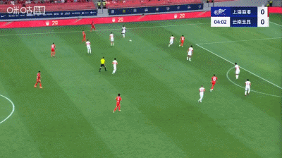 海港4-2云南，刘若钒2射1传+造点，莱昂纳多传射，唐淼凌空斩